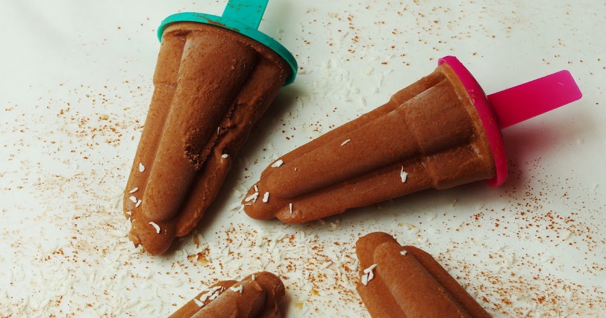 Chocolate Fudge Ice Lollies Euphoric Vegan