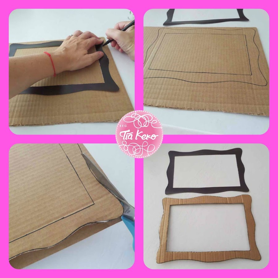 manualidades con niños y cartón