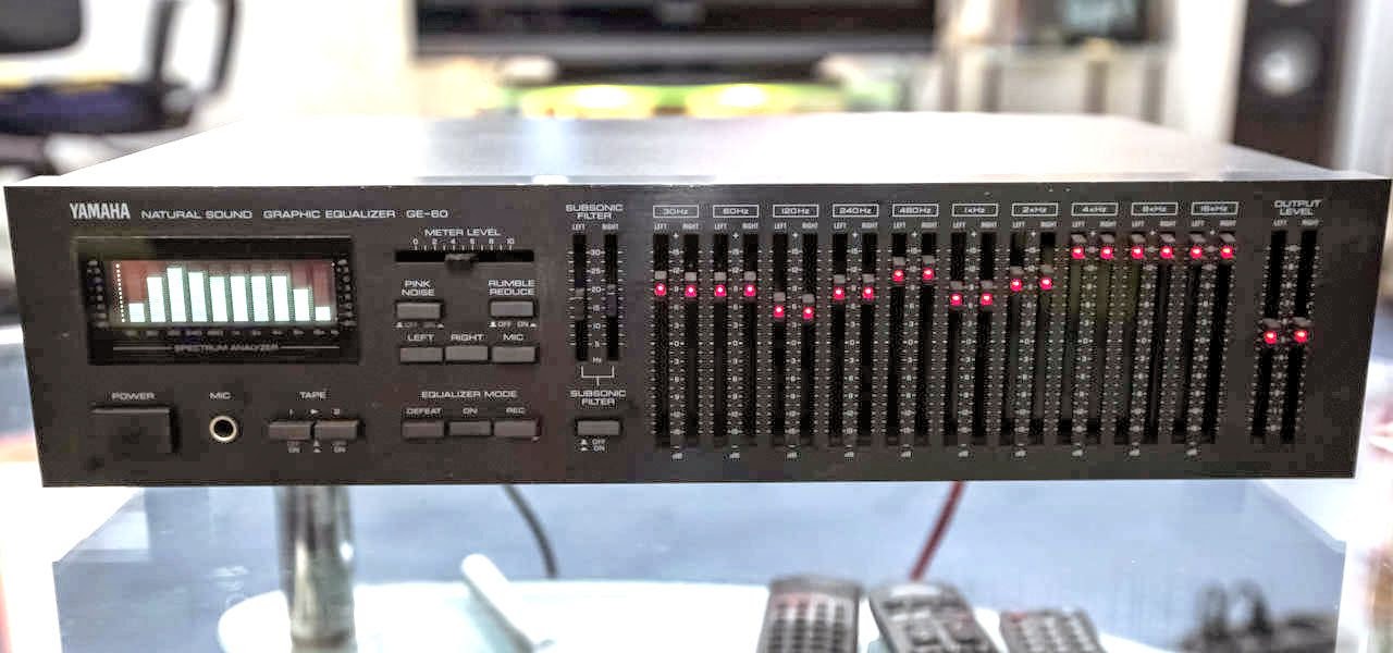 Yamaha GE60 Graphic Equalizer AudioBaza
