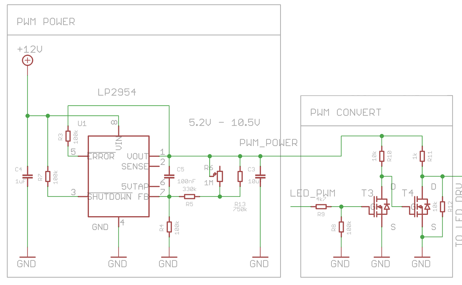 Led Pwm Ramp starlight: high power LED retrofit (part 5)