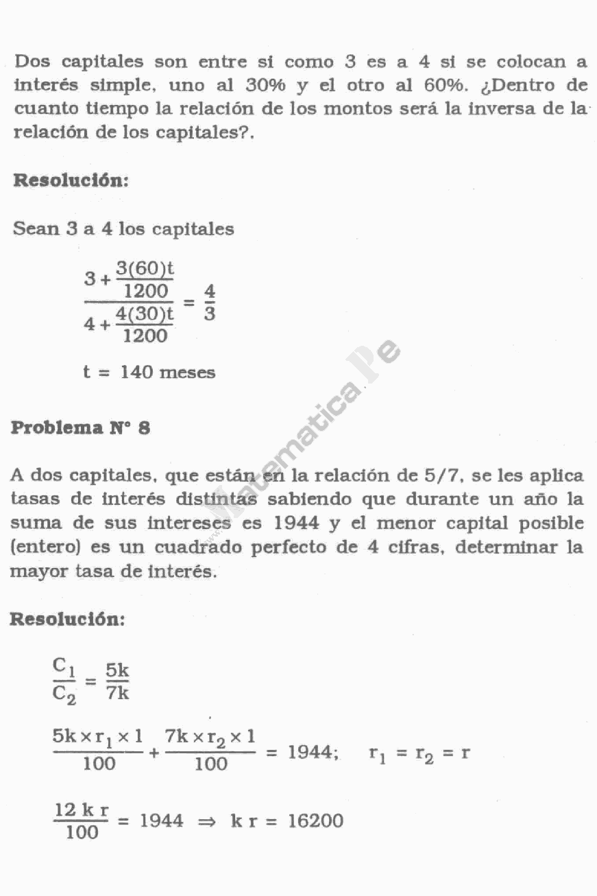 Ejercicios De Interés Simple Para Tercero De Secundaria – ZKRJU