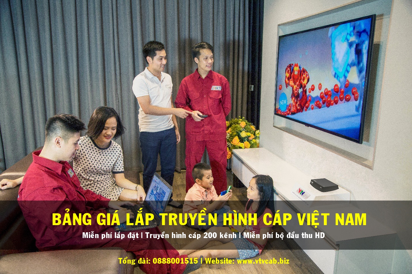 Bảng giá lắp đặt truyền hình cáp Việt Nam