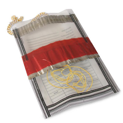 Gold Loan Plastic Envelopes