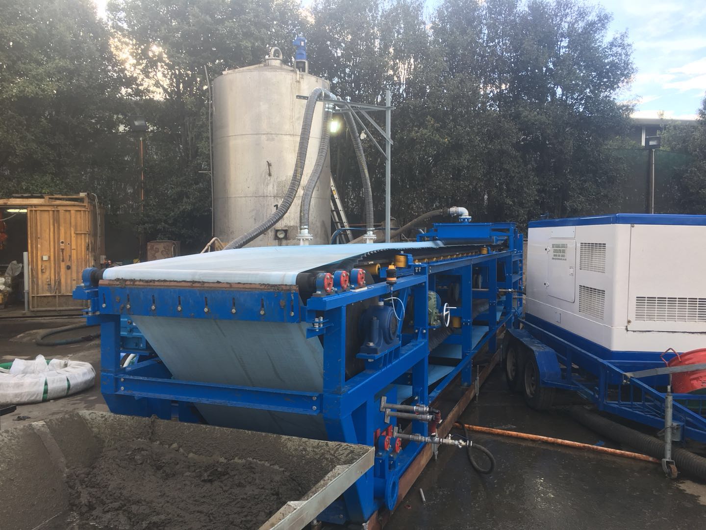 How to improve the efficiency of the belt filter in production?