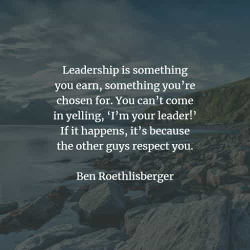 Leadership quotes and sayings to let out the best in you