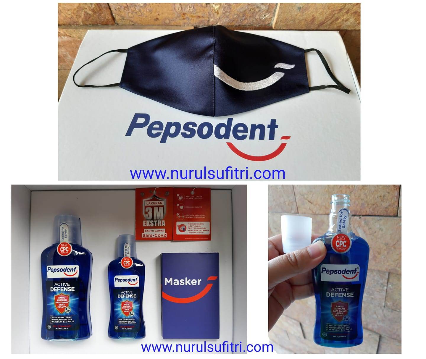 Pepsodent Active Defense Mouthwash Terbukti In Vitro Lawan Virus Corona Kurangi SARS-CoV-2 Nurul Sufitri Travel Health Lifestyle Blog Review