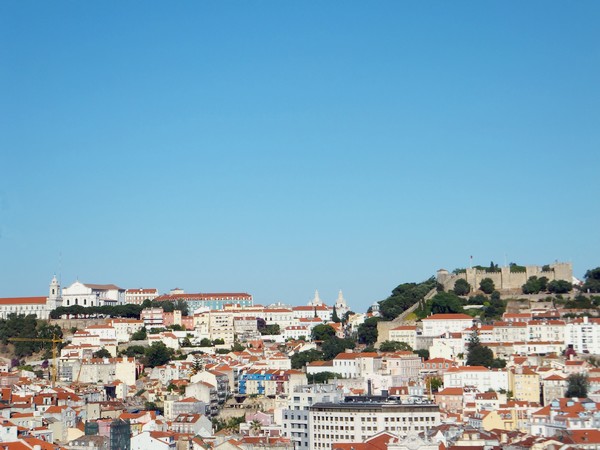 Lisbonne Lisboa belvédère mirador sao pedro de alcantra