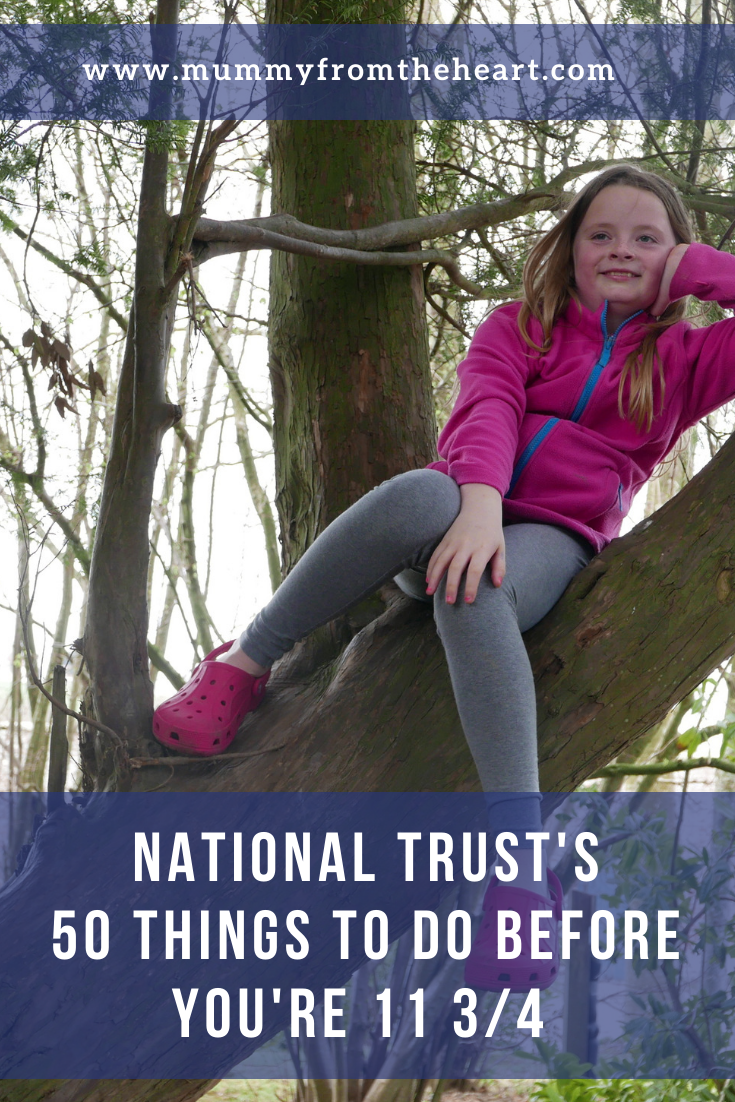 Mummy From The Heart Having fun with the National Trusts 50 Things to