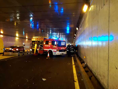 fotos accidente tráfico Julio Luengo Las Palmas, 8 enero