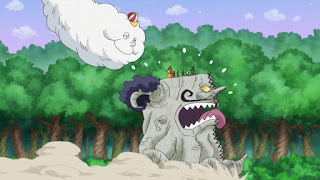 ワンピースアニメ | ホーミーズ 雷雲ゼウス かわいい | ONE PIECE ZEUS