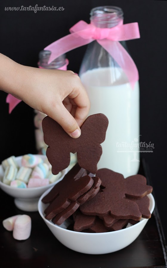 Receta galletas de chocolate