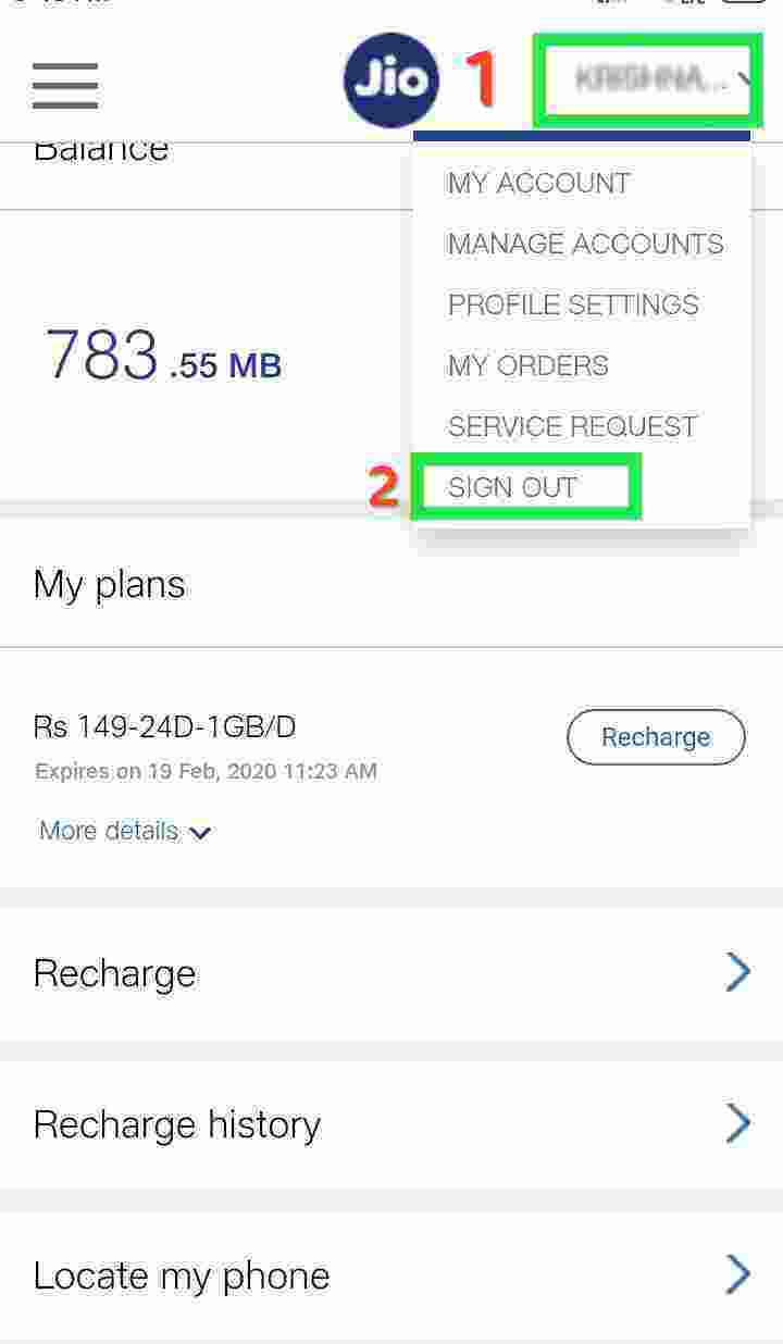 jio ka balance kaise check kare.