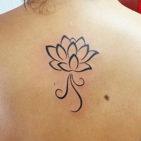 Small and simple flower tattoos