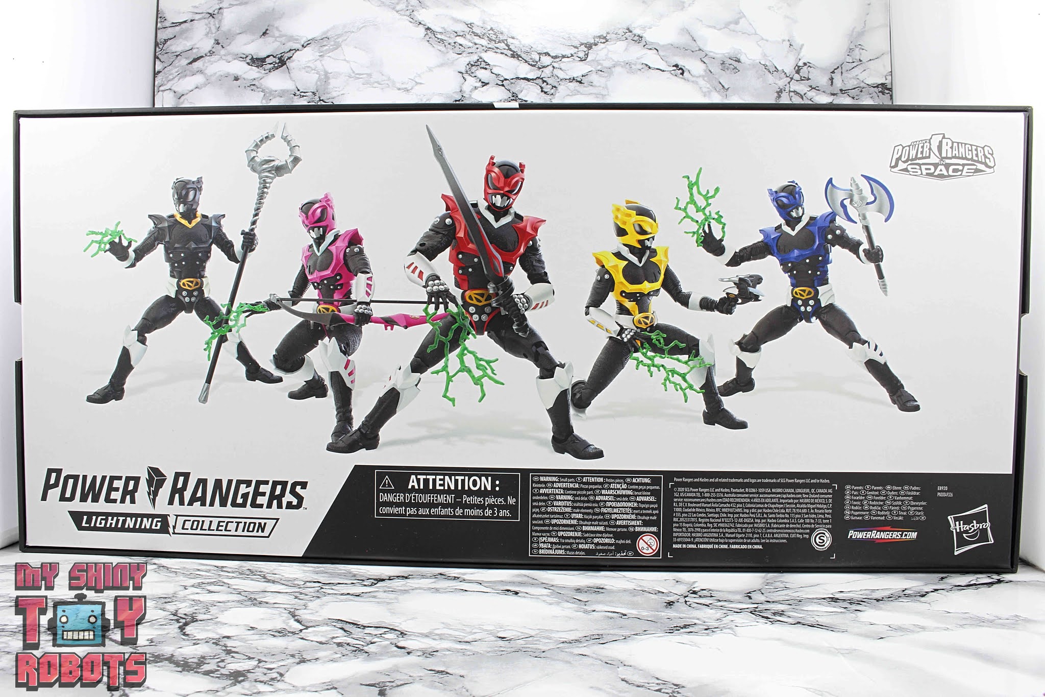 My Shiny Toy Robots: Toybox REVIEW: Power Rangers Lightning Collection