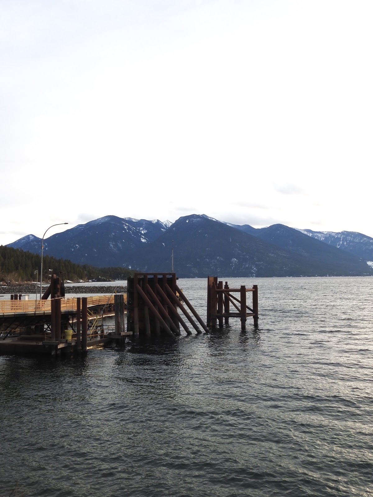 The view from here Crawford Bay, British Columbia February 29, 2020