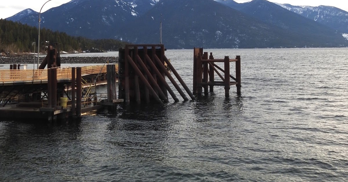 The view from here Crawford Bay, British Columbia February 29, 2020