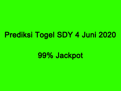 Prediksi Togel Sydney 4 Juni 2020 Prediksi Togel Sydney 4 Juni 2020