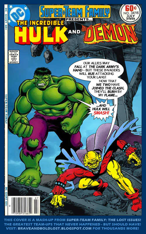 Super-Team Family: The Lost Issues!: The Hulk and The Demon