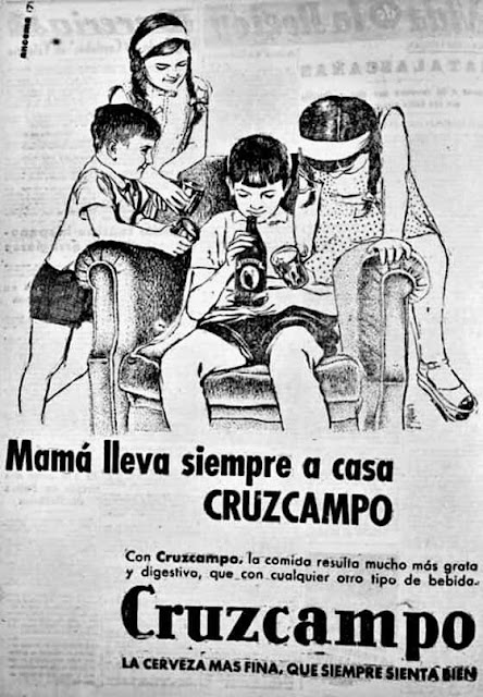 Cruzcampo, publicidad antigua