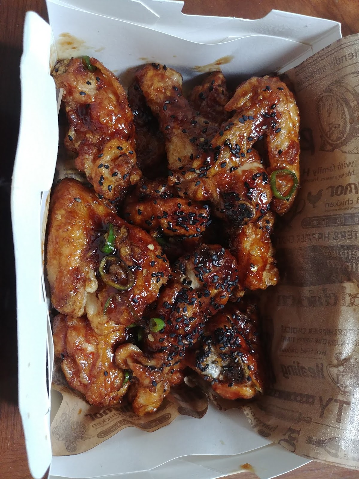 BHC Taste ChoKing Chicken in korea