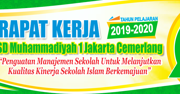 Contoh Banner Rapat Kerja Terbaru