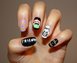 friends nails nail tv inspired