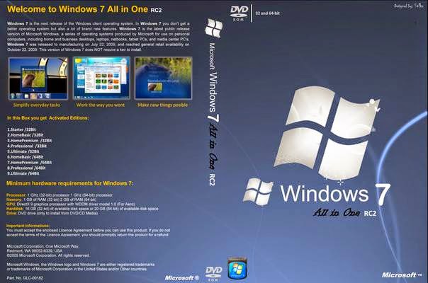 Windows 7 All Edition X86 X64 Bit Activated Iso _BEST_