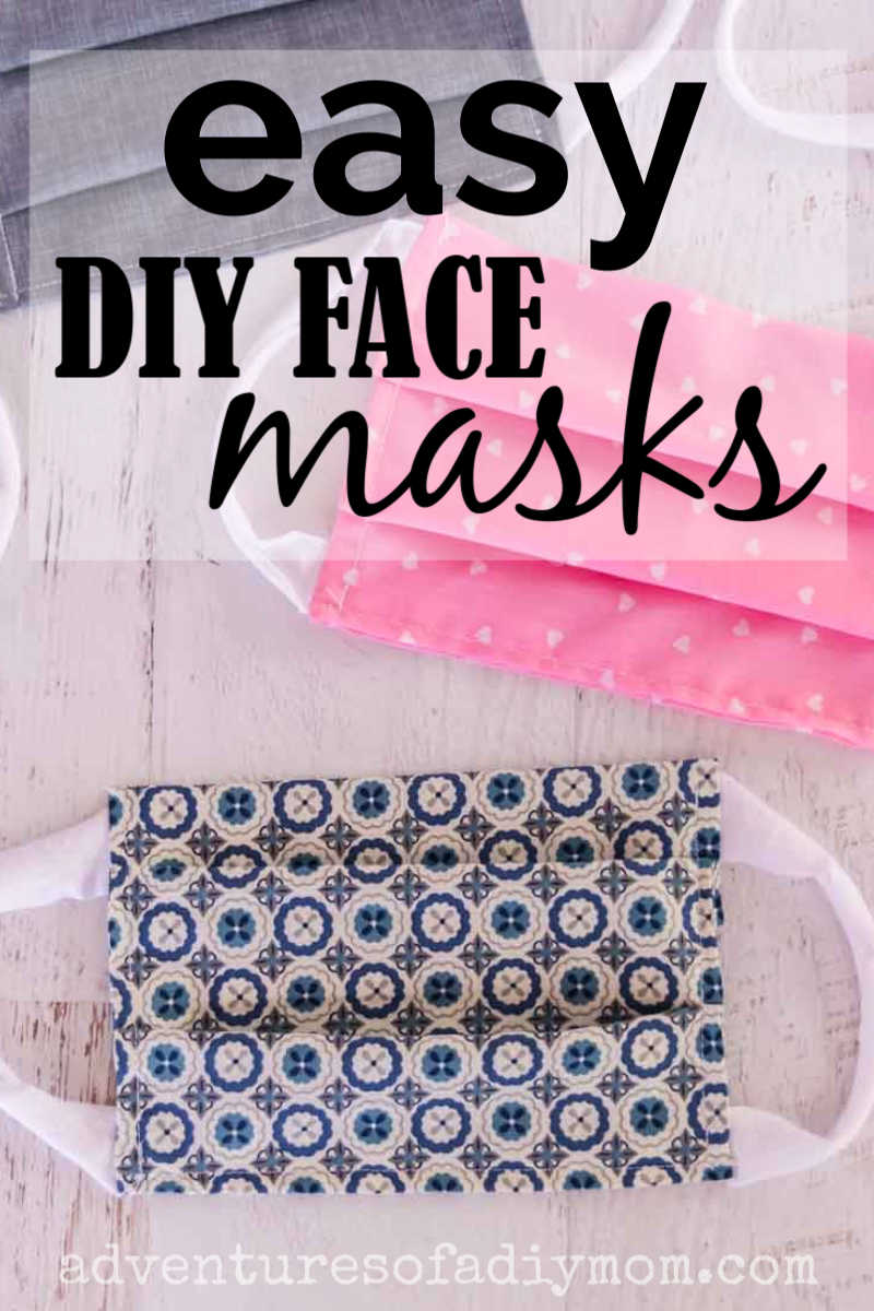 How to Make a Face Mask without Elastic Adventures of a DIY Mom
