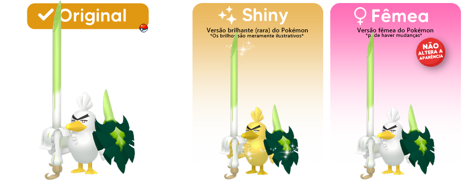 Sirfetch'd é oficialmente revelado para Pokémon Sword • Densetsu Games