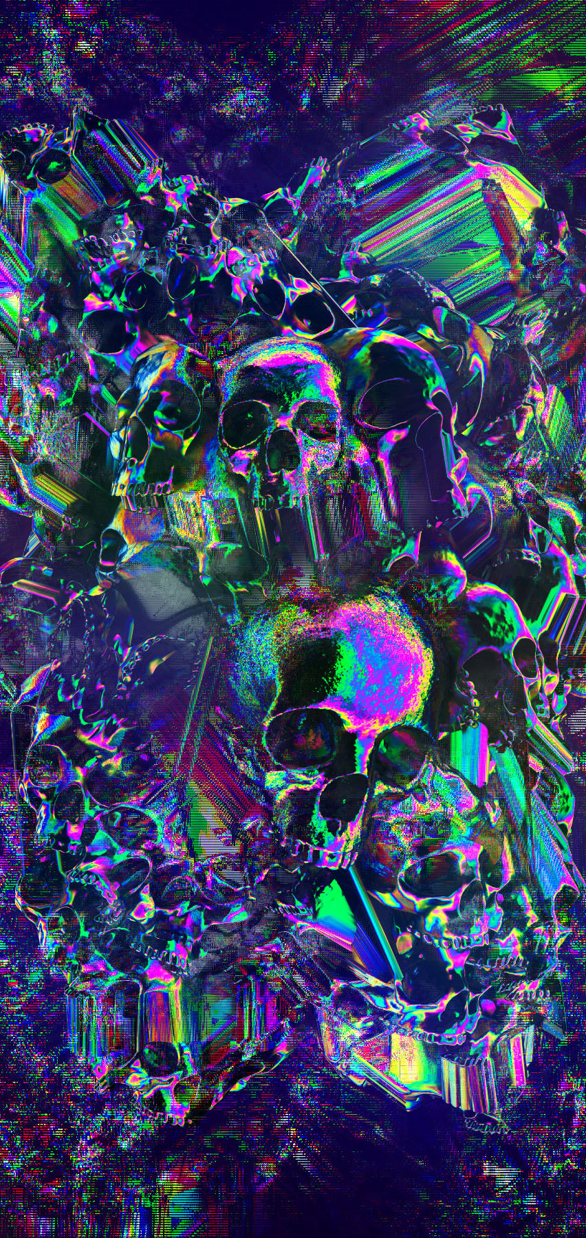 6845 Illustration of skull abstract skull clocks black  Android   iPhone HD Wallpaper Background Download HD Wallpapers Desktop Background   Android  iPhone 1080p 4k 1080x1920 2023