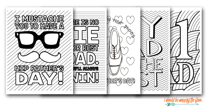 Free Printable Father's Day Coloring Sheets