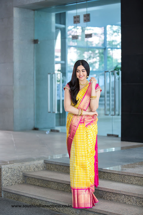 Adah Sharma Photoshoot For Saree Niketan