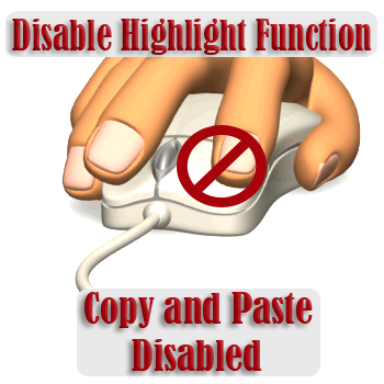 how to disable right click copy and paste on blogger