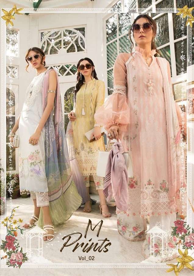 Shraddha Designer M print vol 2 pakistani Suits wholesaler