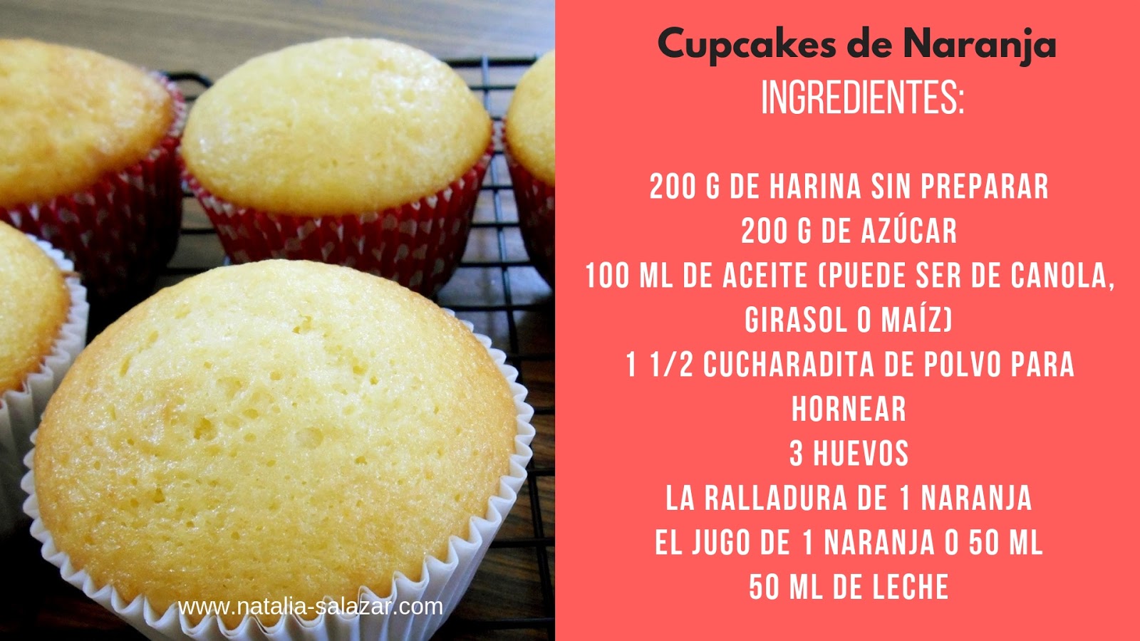 4 Recetas básicas para hacer Cupcakes esponjosos| Natalia Salazar