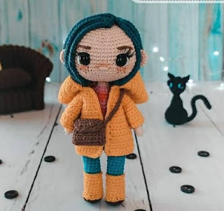 PATRON GRATIS CORALINE | LOS MUNDOS DE CORALINE AMIGURUMI 42673