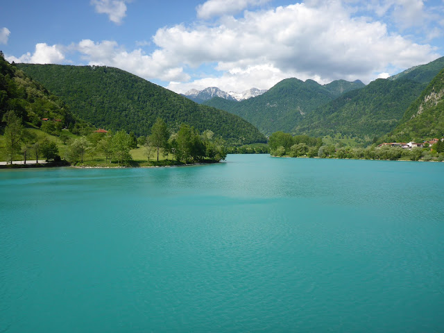 Lac de Most na Soci Slovénie