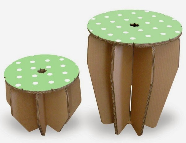 Stool Cardboard Original ideas!