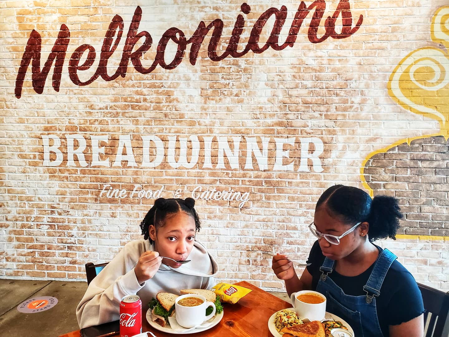 Lunch at Breadwinner Cafe & Bakery in Dunwoody