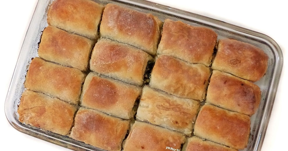 yetur'la lezzet el açması ıspanaklı kuru börek baklava