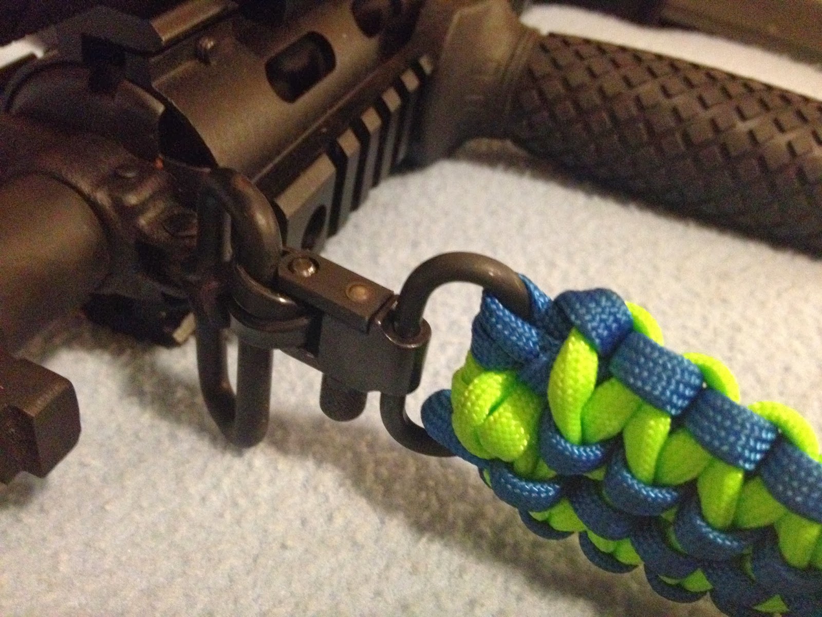 CamoCandace SOSGEAR Review Custom Paracord Rifle Sling