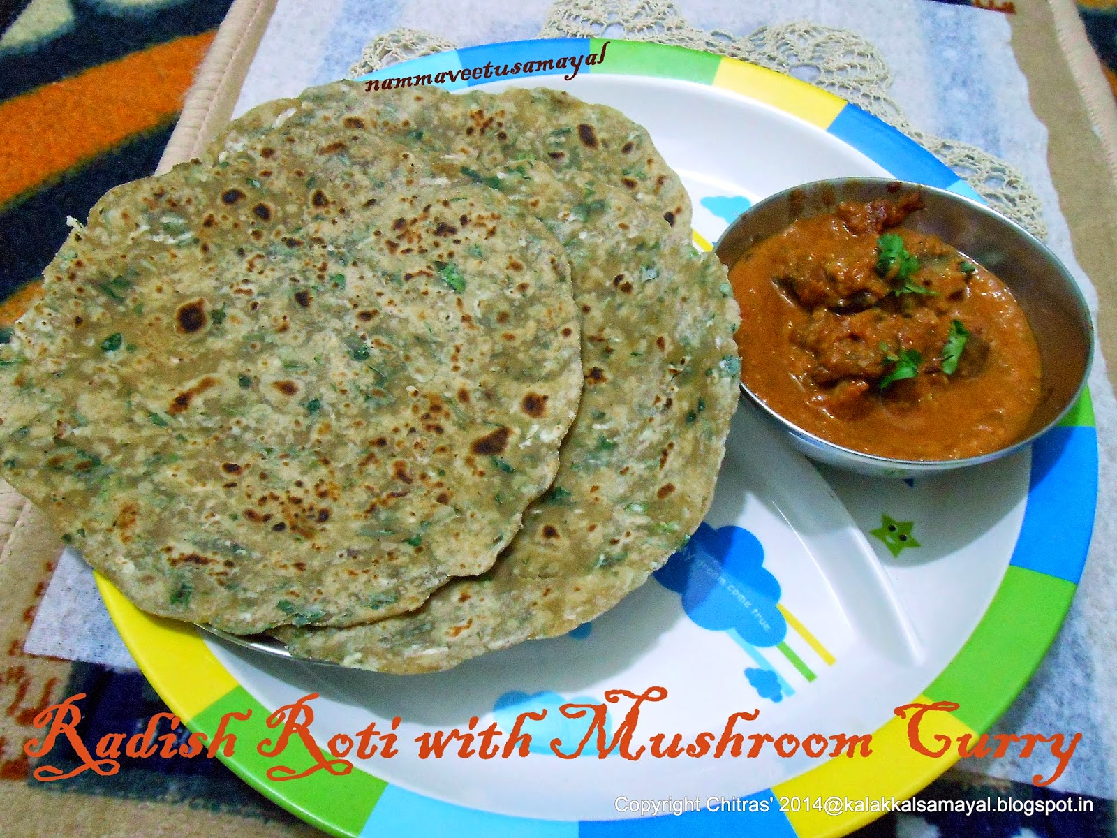 kalakkalsamayal: Mushroom Curry