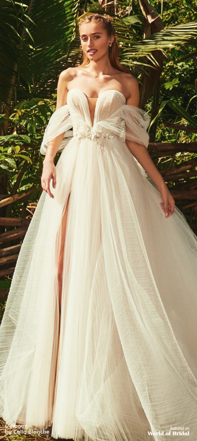 L'amour by Calla Blanche Fall 2020 Wedding Dresses - World of Bridal