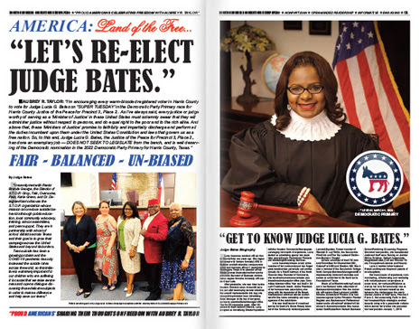 Judge Lucia G Bates is up for re-election in 2022