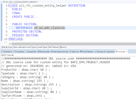 SAP ABAP Central: How to implement a custom entity in the ABAP RESTful ...