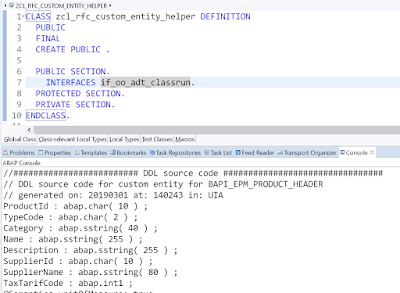 SAP ABAP Central: How to implement a custom entity in the ABAP RESTful ...