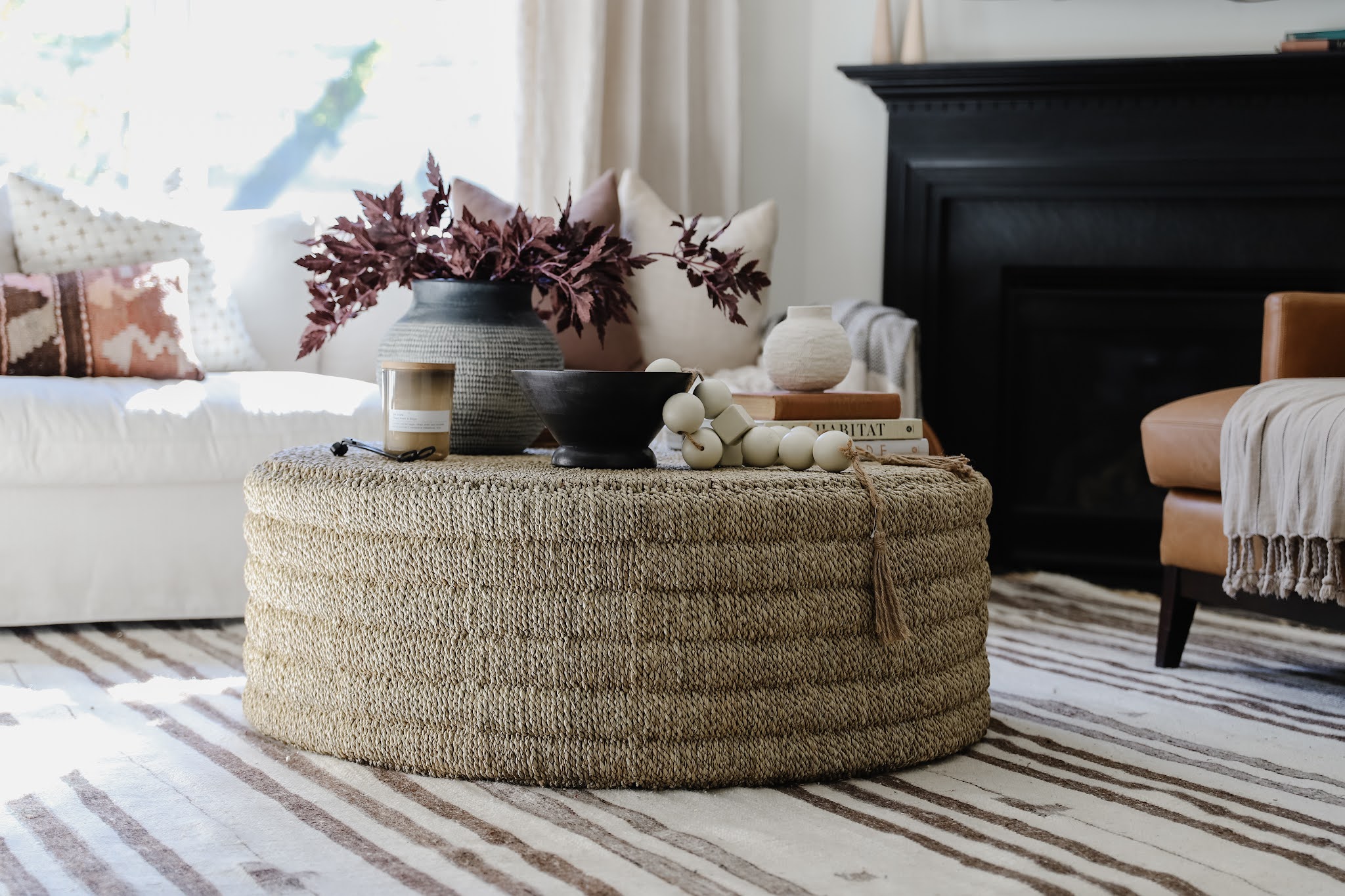 The PERFECT Coffee Table plus Other Woven Coffee Tables I Love Pretty