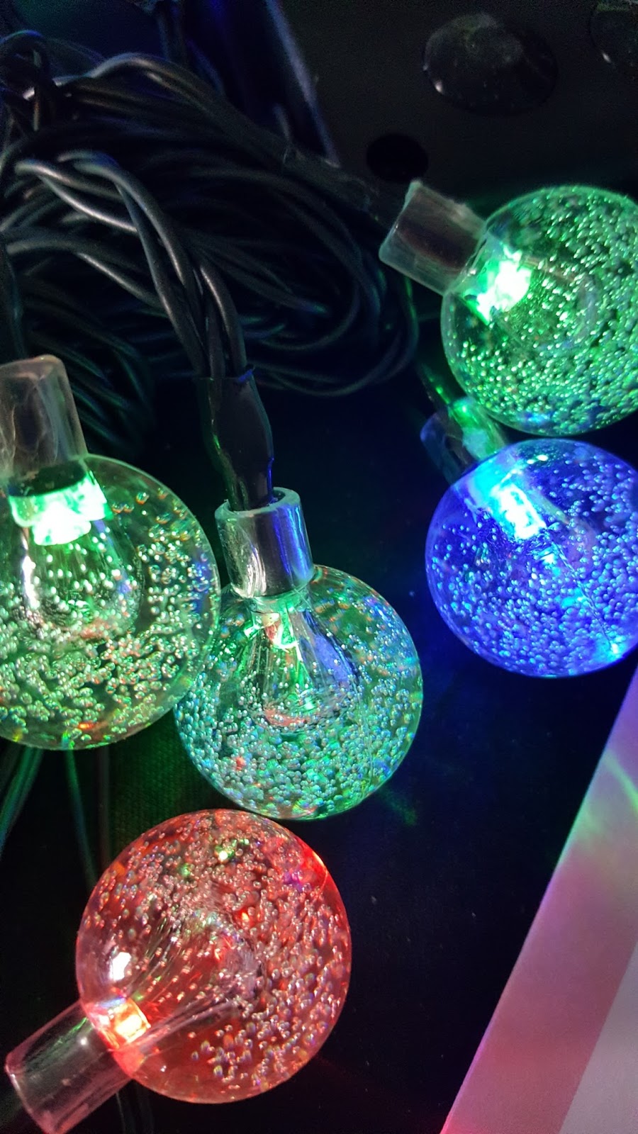 Mona's Blog Colorful LED Lichterkette Solar, LONZOTH Solar