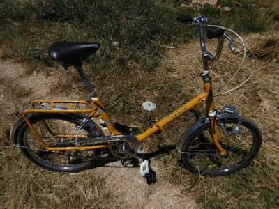 vélo ancien pliant