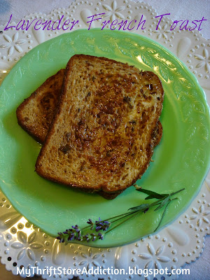 Secret Garden lavender French toast